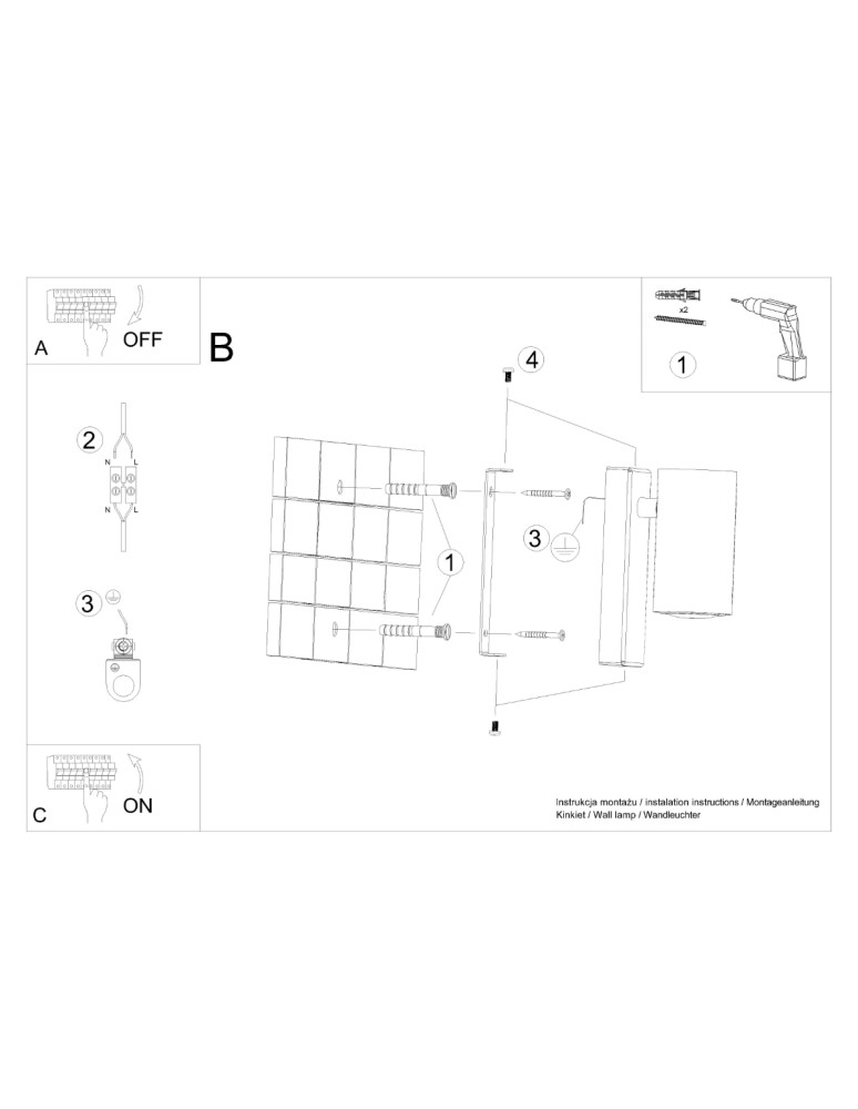 Sollux Wall lamp UTTI white SL.1076
