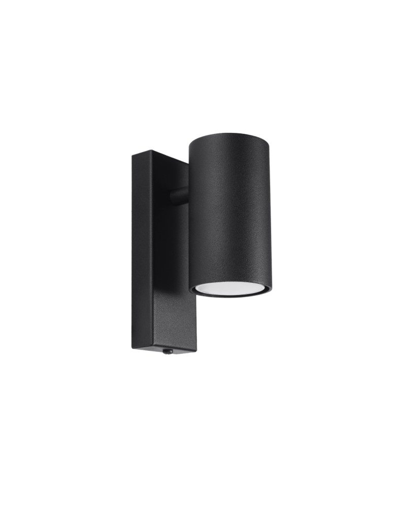 Wall lamps - Sollux Wall lamp UTTI black SL.1077 - product kolory-swiatla.pl 1