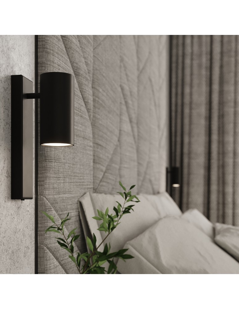Wall lamps - Sollux Wall lamp UTTI black SL.1077 - product kolory-swiatla.pl 8