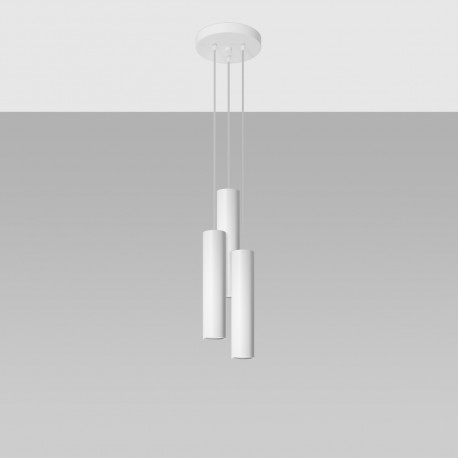 Sollux Lampa wisząca LAGOS 3P biały SL.1078