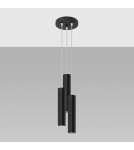 Pendant lamps - Sollux LAGOS 3P pendant lamp black SL.1079 - product 2