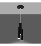 Pendant lamps - Sollux LAGOS 3P pendant lamp black SL.1079 - product 3