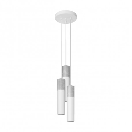 Sollux Lampa wisząca BORGIO 3P biały SL.1080