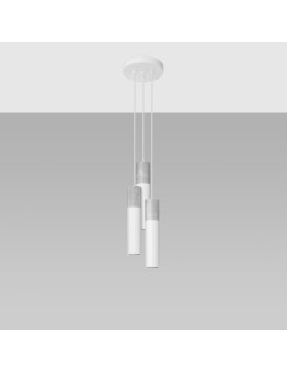 Sollux BORGIO 3P pendant lamp white SL.1080 - product 2