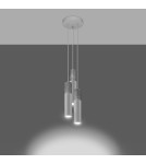 Pendant lamps - Sollux BORGIO 3P pendant lamp white SL.1080 - product 3