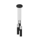 Pendant lamps - Sollux BORGIO 3P pendant lamp black SL.1081 - product 1