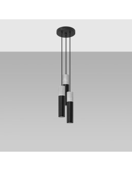 Sollux BORGIO 3P pendant lamp black SL.1081 - product 2