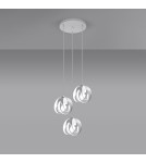 Pendant lamps - Sollux TULOS 3P pendant lamp white SL.1084 - product 3