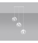 Pendant lamps - Sollux TULOS 3L pendant lamp white SL.1085 - product 2