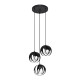 Sollux Lampa wisząca TULOS 3P czarna SL.1088