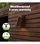 Outdoor wall lamps - Lutec Outdoor Wall Mounted ANCOR 5115001445 - product 10