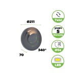 Outdoor wall lamps - Lutec Outdoor Wall MOOV 5137701118 - product 10