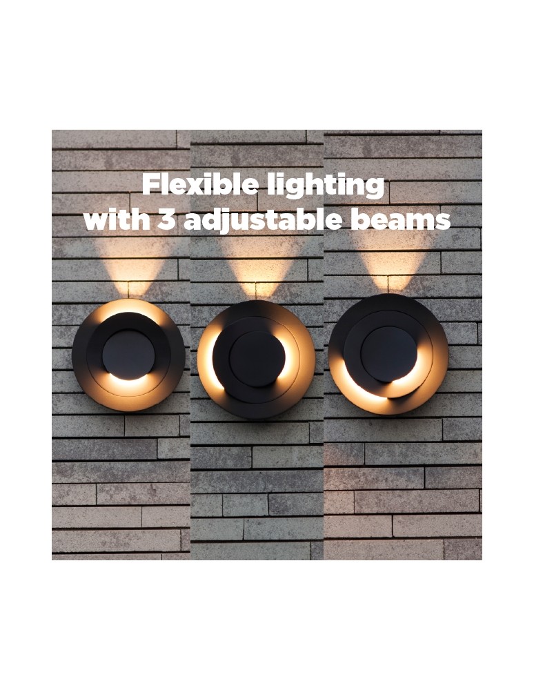 Outdoor wall lamps - Lutec Outdoor Wall MOOV 5137701118 - product kolory-swiatla.pl 11