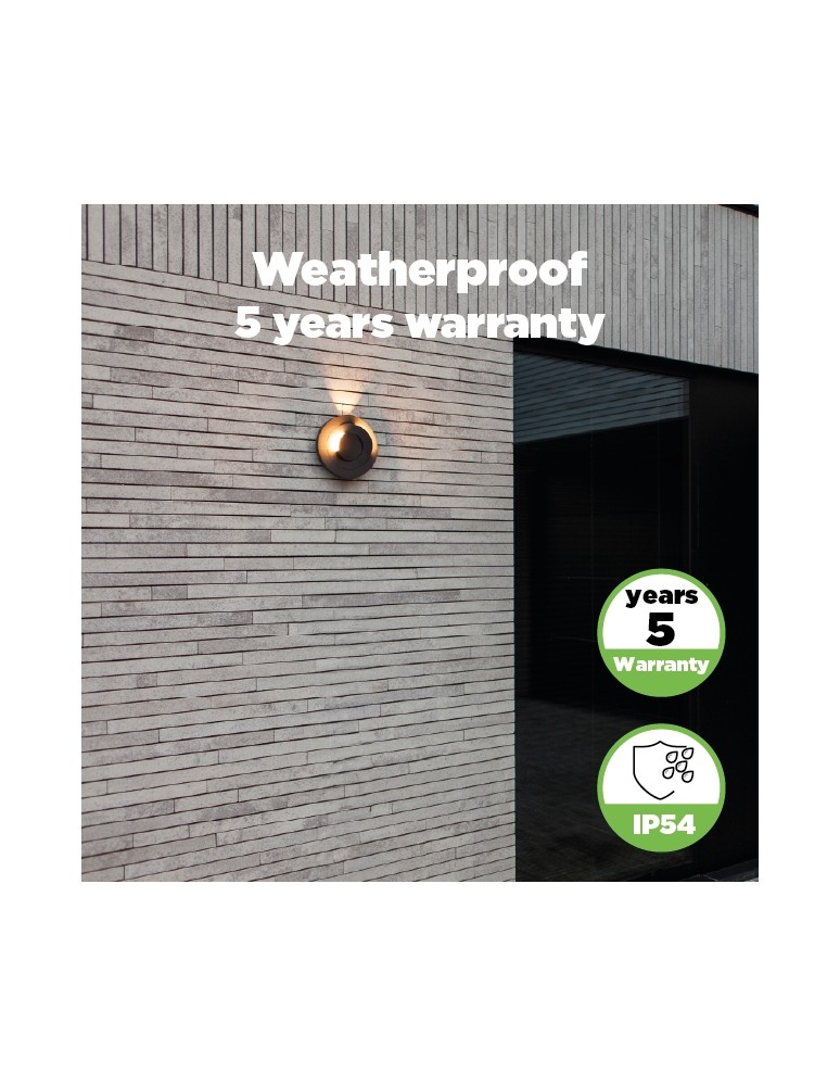 Outdoor wall lamps - Lutec Outdoor Wall MOOV 5137701118 - product kolory-swiatla.pl 12