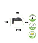 Outdoor wall lamps - Lutec Outdoor Wall LOOMA 5138002118 - product 8