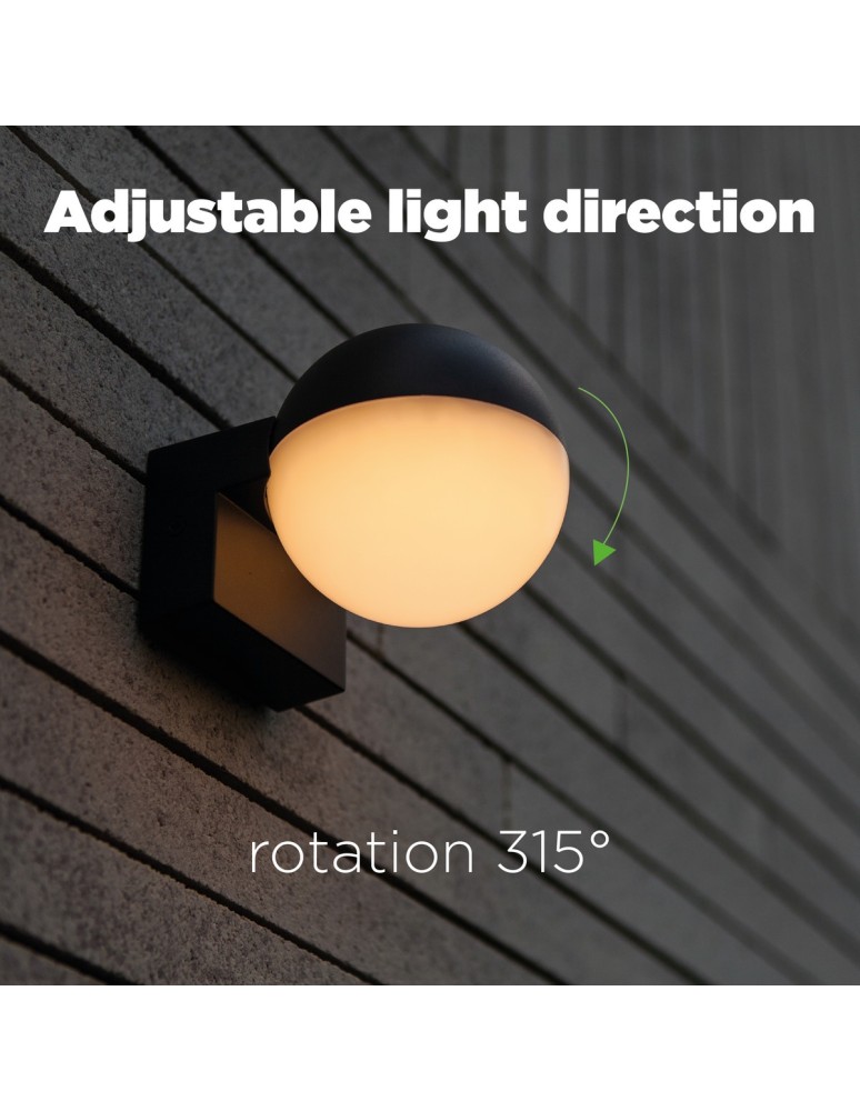 Outdoor wall lamps - Lutec Outdoor Wall LOOMA 5138002118 - product kolory-swiatla.pl 11
