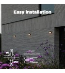 Outdoor wall lamps - Lutec Outdoor Wall LOOMA 5138002118 - product 12