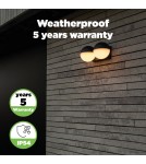 Outdoor wall lamps - Lutec Outdoor Wall LOOMA 5138003118 - product 12