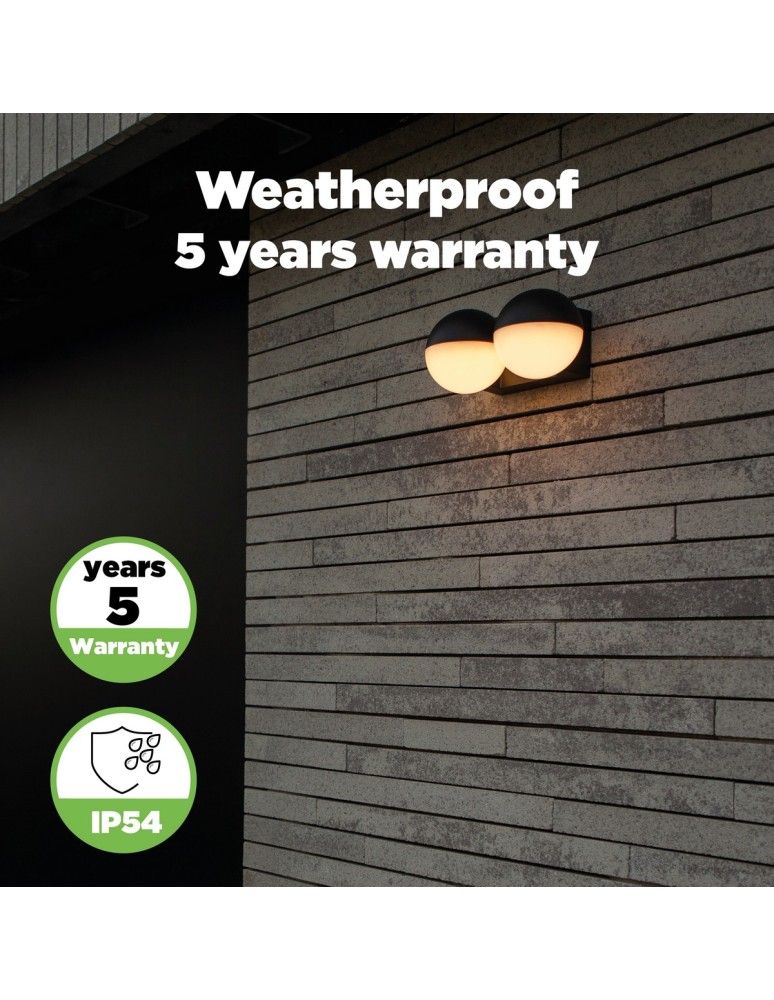 Outdoor wall lamps - Lutec Outdoor Wall LOOMA 5138003118 - product kolory-swiatla.pl 12
