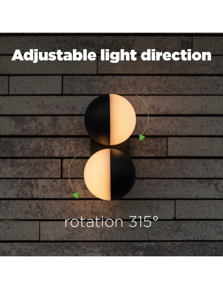 Outdoor wall lamps - Lutec Outdoor Wall LOOMA 5138003118 - product kolory-swiatla.pl 13