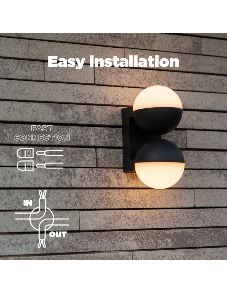 Outdoor wall lamps - Lutec Outdoor Wall LOOMA 5138003118 - product kolory-swiatla.pl 14