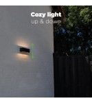 Outdoor wall lamps - Lutec Outdoor Wall Mounted GEMINI 5189112012 - product 6