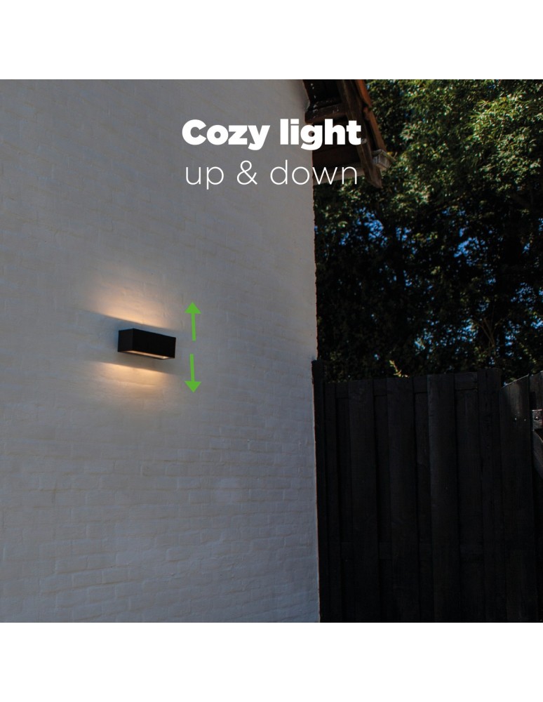 Outdoor wall lamps - Lutec Outdoor Wall Mounted GEMINI 5189112012 - product kolory-swiatla.pl 6