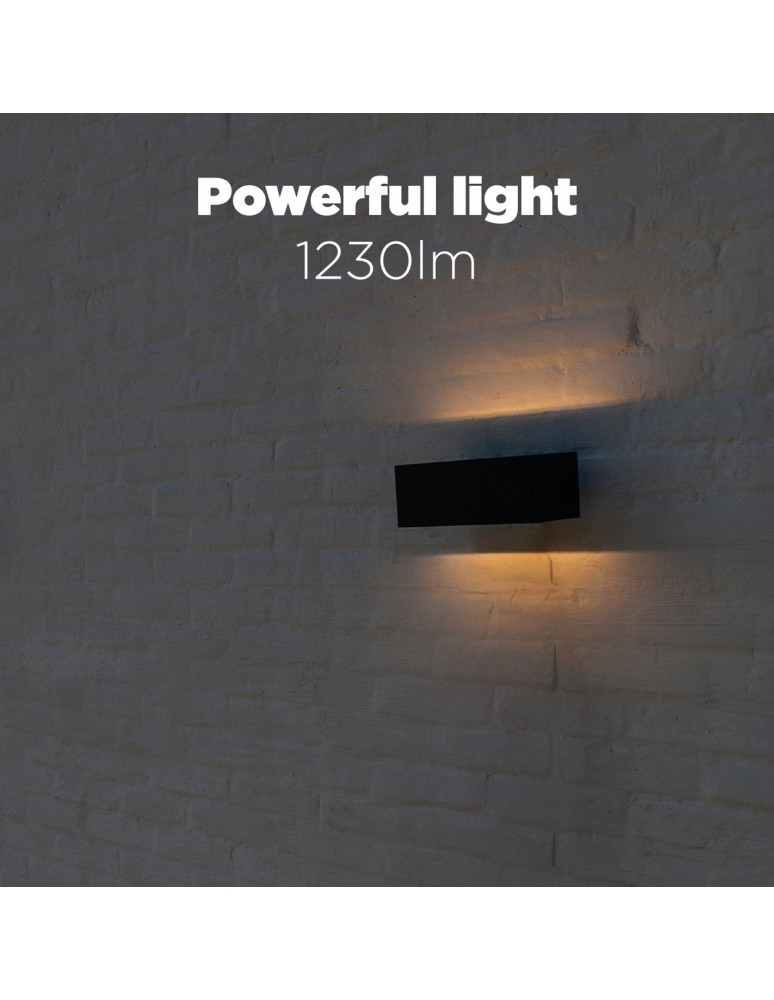 Outdoor wall lamps - Lutec Outdoor Wall Mounted GEMINI 5189112012 - product kolory-swiatla.pl 8