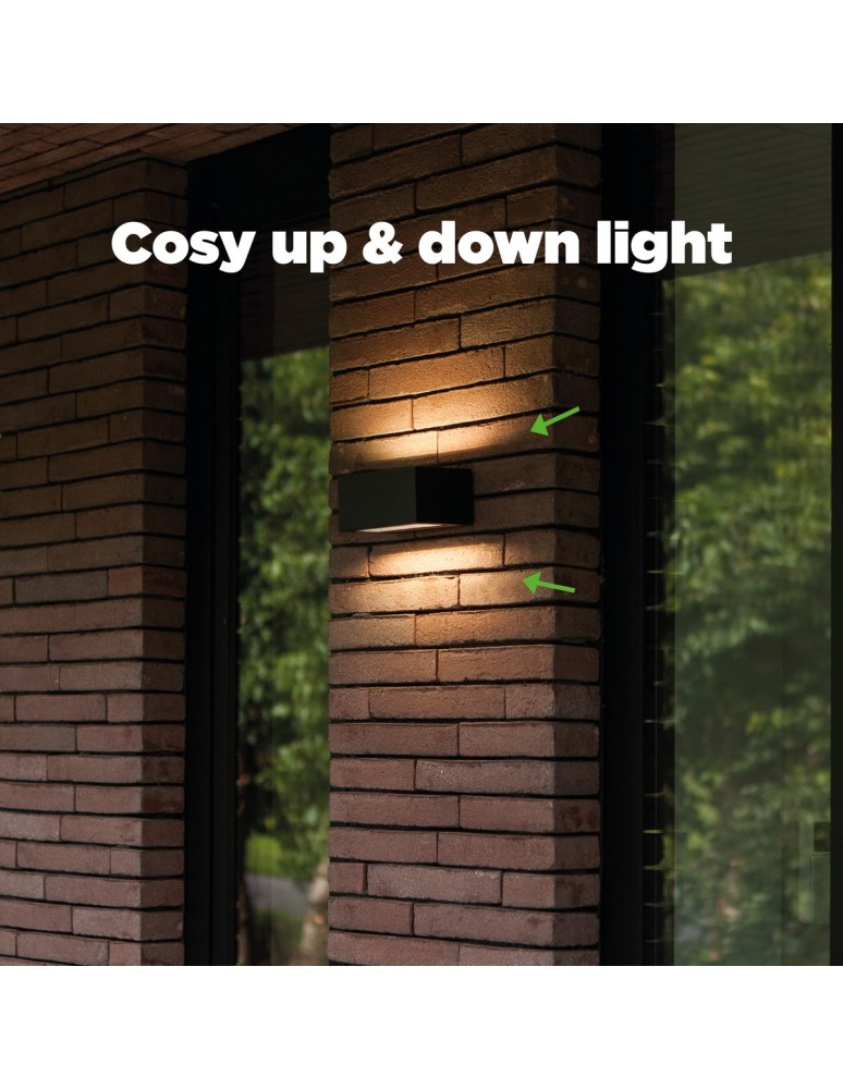 Outdoor wall lamps - Lutec Outdoor Wall Mounted GEMINI 5189113012 - product kolory-swiatla.pl 11