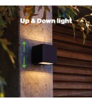 Outdoor wall lamps - Lutec Outdoor Wall Mounted GEMINI 5189125012 - product 7