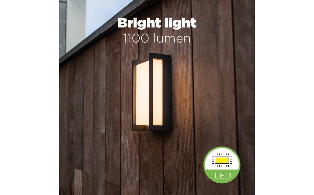 Lutec QUBO Ścienna LED Antracyt 5193001118