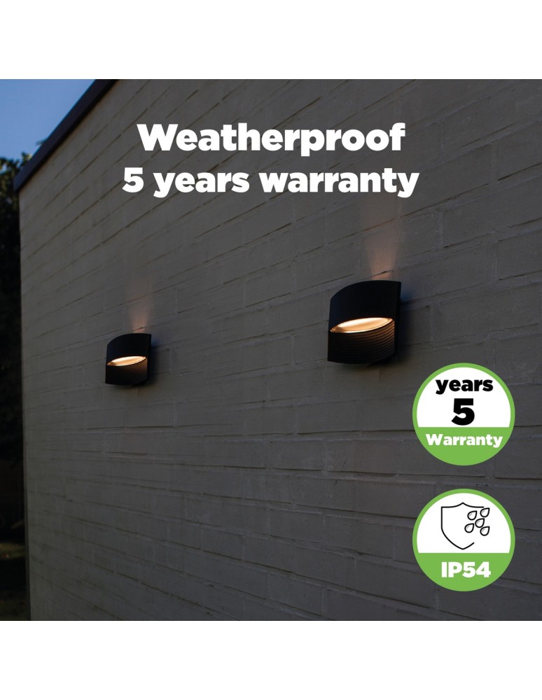 Outdoor wall lamps - Lutec Outdoor Wall LOTUS 5193201012 - product kolory-swiatla.pl 10