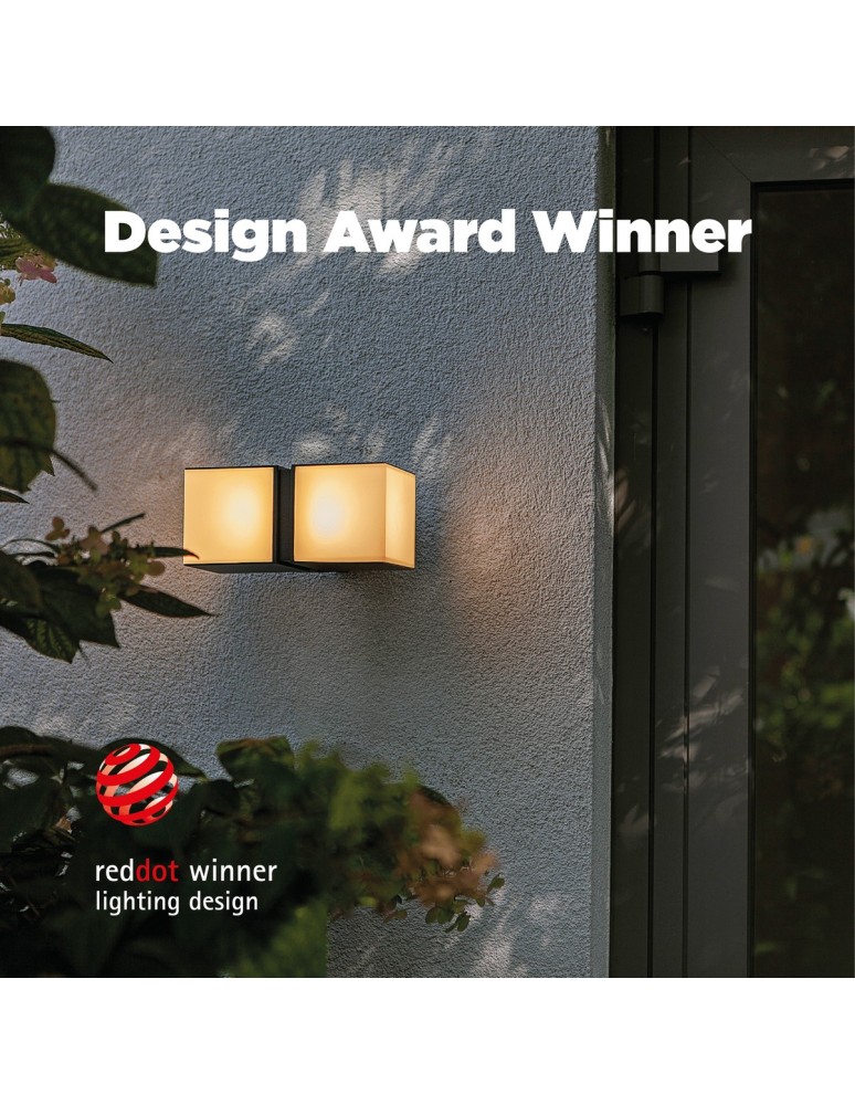 Outdoor wall lamps - Lutec Outdoor Wall CUBA 5193801012 - product kolory-swiatla.pl 6