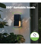 Outdoor wall lamps - Lutec Outdoor Wall CUBA 5193801012 - product 7
