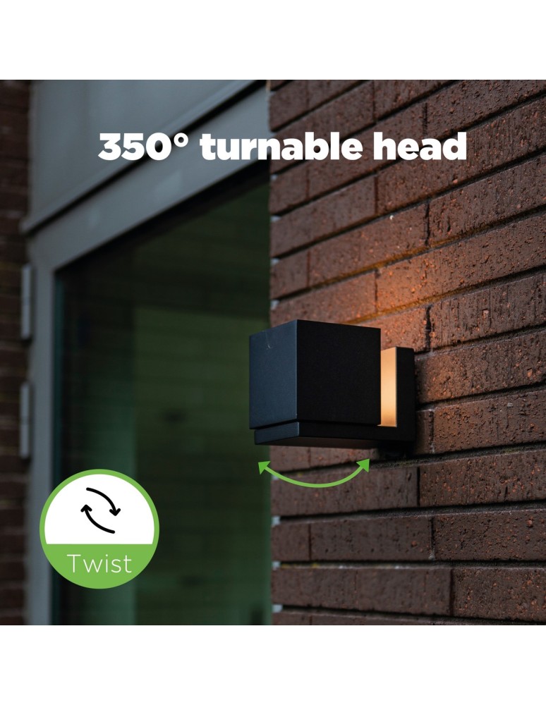 Outdoor wall lamps - Lutec Outdoor Wall CUBA 5193803012 - product kolory-swiatla.pl 6