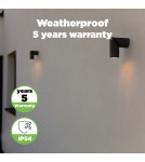 Outdoor wall lamps - Lutec Outdoor Wall TUBON 5198501118 - product 8