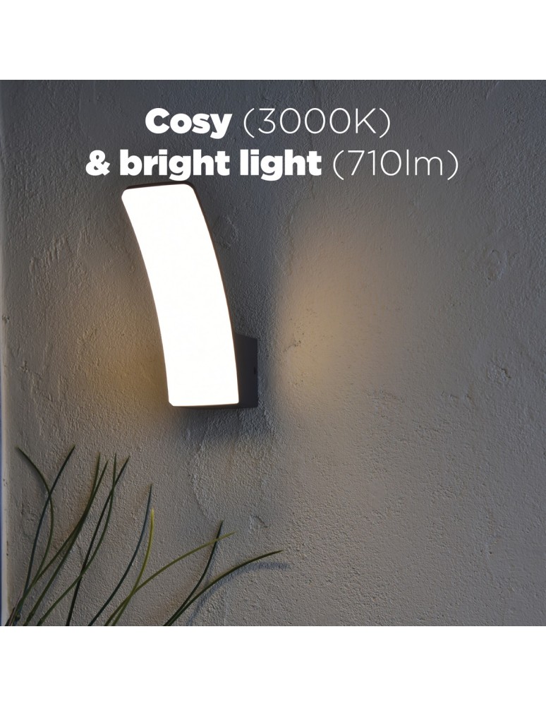 Outdoor wall lamps - Lutec Outdoor Wall Mounted KILO 5203901335 - product kolory-swiatla.pl 4
