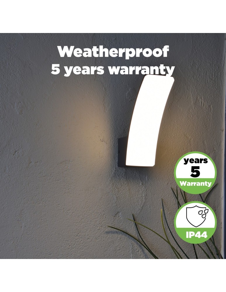 Outdoor wall lamps - Lutec Outdoor Wall Mounted KILO 5203901335 - product kolory-swiatla.pl 5