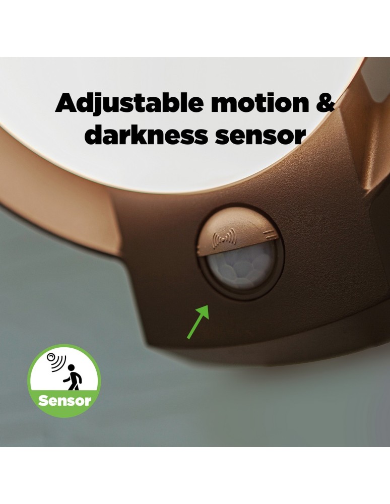 Outdoor lights with motion sensor - Lutec Outdoor Wall Mounted POLO 5205702118 - product kolory-swiatla.pl 5