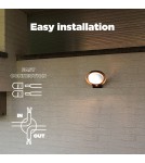 Outdoor lights with motion sensor - Lutec Outdoor Wall Mounted POLO 5205702118 - product 8