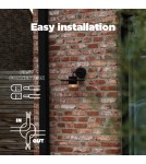 Lutec Zewnętrzna Ścienna PLATO 5213402012