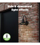 Outdoor wall lamps - Lutec Outdoor Wall SWAN 5213901012 - product 10