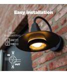 Outdoor wall lamps - Lutec Outdoor Wall SWAN 5213901012 - product 11