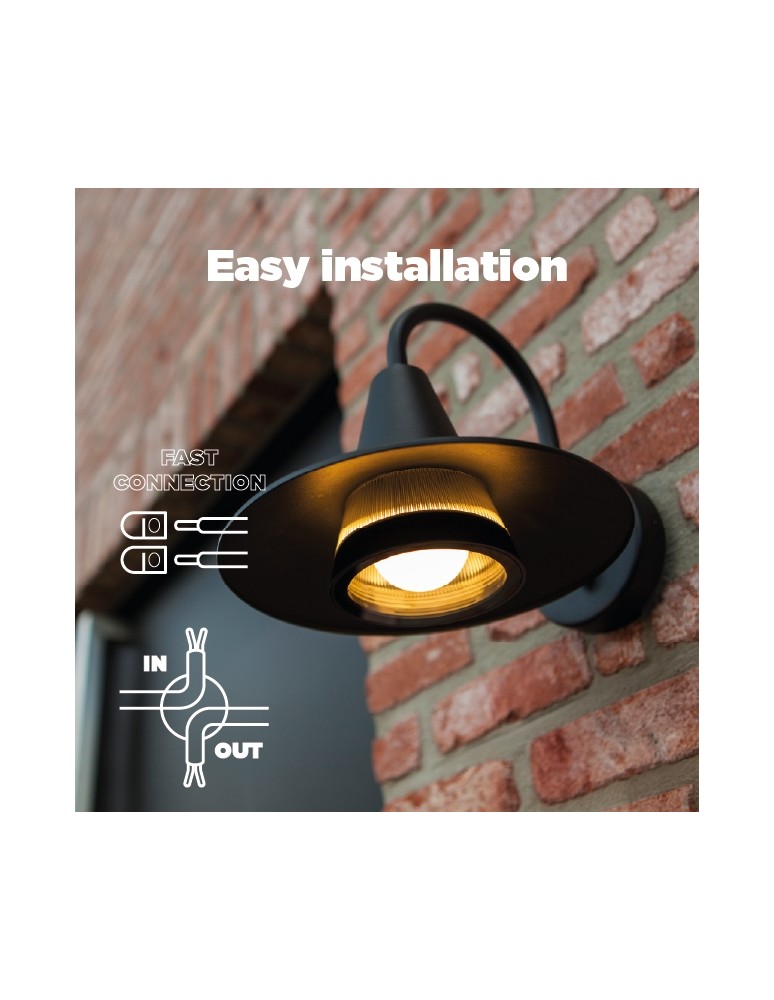 Outdoor wall lamps - Lutec Outdoor Wall SWAN 5213901012 - product kolory-swiatla.pl 11