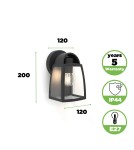 Outdoor wall lamps - Lutec Outdoor Wall Mounted KELSEY 5273702012 - product 3