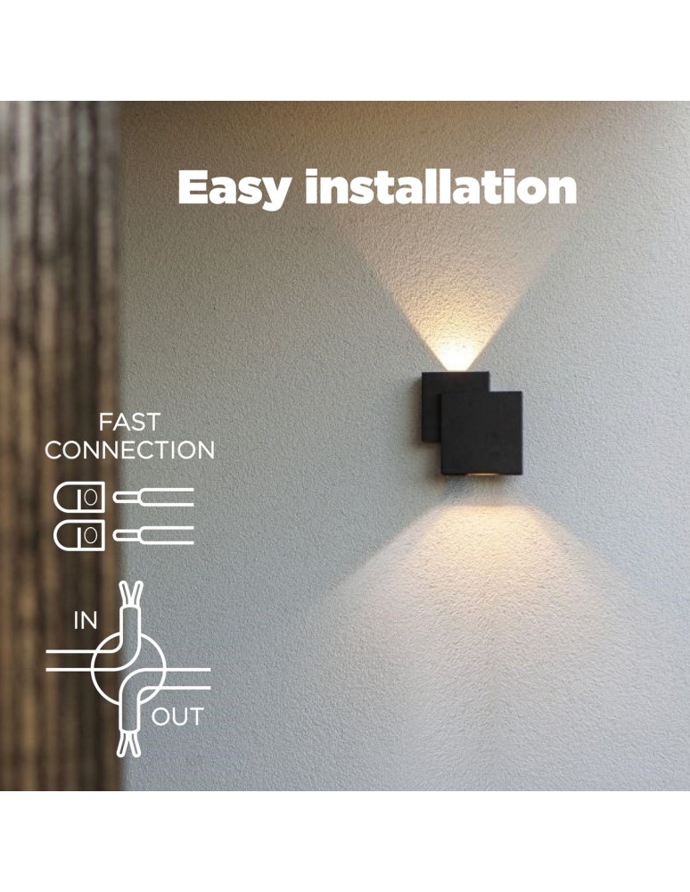 Outdoor wall lamps - Lutec Outdoor Wall RIALTO 5287901012 - product kolory-swiatla.pl 5