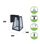 Outdoor wall lamps - Lutec Outdoor Wall FIA 5290903012 - product 3