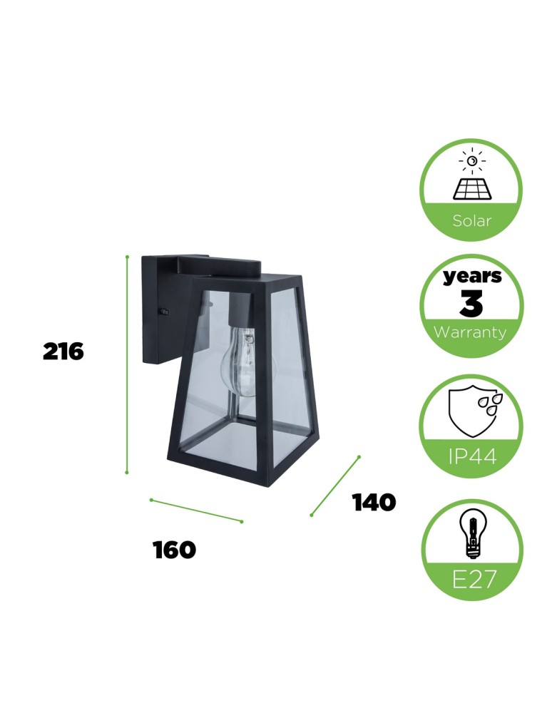 Outdoor wall lamps - Lutec Outdoor Wall FIA 5290903012 - product kolory-swiatla.pl 3
