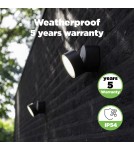 Outdoor wall lamps - Lutec TRUMPET LED Ceiling Anthracite 5626001118 - product 4