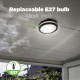 Lutec TITAN Sufitowa 1xE27 Antracyt 6336201118